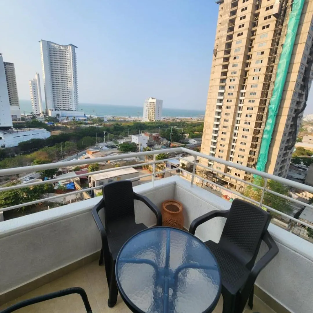 Apartamento De Lujo, Amoblado En Cartagena 0*,